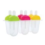 Plastic Ice Cream Candy Kulfi Maker Popsicle Mould Set pcs