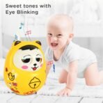 Musical  Toys for Baby | Push and Shake Wobbling Toy with Music | Tumbler Doll Toy for Babies | Sound Balancing Doll Toys for Baby Boys, Girls 8+ Months Multicolor (1 Pc) - Image 5