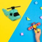 Small DIY Helicopter Toy, Small Child Toy, Rotating Tail Wing DIY Helicopter - Image 3