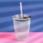 450 ML Transparent Plastic Cup Clear Reusable Drinking Glass for Juice, Water, Cold Beverages Durable Plastic Tumbler for Home, Parties, Events - Image 4