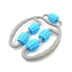 Muscle Massage Roller -5-Wheel Fitness Roller for Soreness Relief Muscle Relaxation (1 Pc)