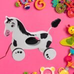 Dog Pull Along Toddler Toy with Attractive Design (1 Pc) - Image 3