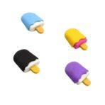 Dessert Erasers Set: Donut, Lollipop, Ice Cream, Cone Shapes ? Fun B'Day Return Gift