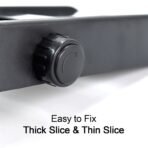 Adjustable Stainless Steel Plastic Slicer Multipurpose Potato, Onion Slicer and Grater for Effortless Slicing, Shredding, and Dicing (1 Pc) - Image 2