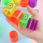 Multicolor Magic Smiley Spring Toy (12 Pcs Set) Fun, Portable Slinky Spring Toy for children, stylish for Birthdays and Playtime - Image 3