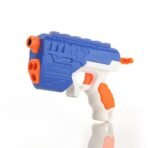 Hi-Arm Gun with 10x Foam Suction Bullets, ABS Plastic, Target Shooting