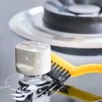 Mini Wire Brush Durable Nylon Bristles for Cleaning, Scrubbing, and Detailing Small Surfaces (1 Pc) - Image 3