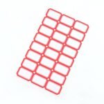 Multipurpose Writable Blank Label Sticker Sheets (1 Sheet) ? DIY Organizing Labels