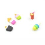 Mini Eraser Set (5-Pack) for Kids | Fun Novelty Designs | Small Bulk Erasers for School Supplies, Classroom Prizes & Birthday Party Favors