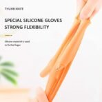 Silicone Thumb and Finger Protector Gloves for Cutting, Harvesting, and Vegetable Prep - Image 4