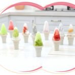 Plastic Ice Cream Candy Kulfi Maker Popsicle Mould Set pcs - Image 3