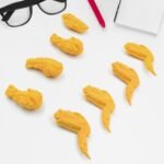 Chicken Wings & Legs Eraser Set (8 Pcs) ? Fun Novelty Pencil Rubber for Students & School Gifts
