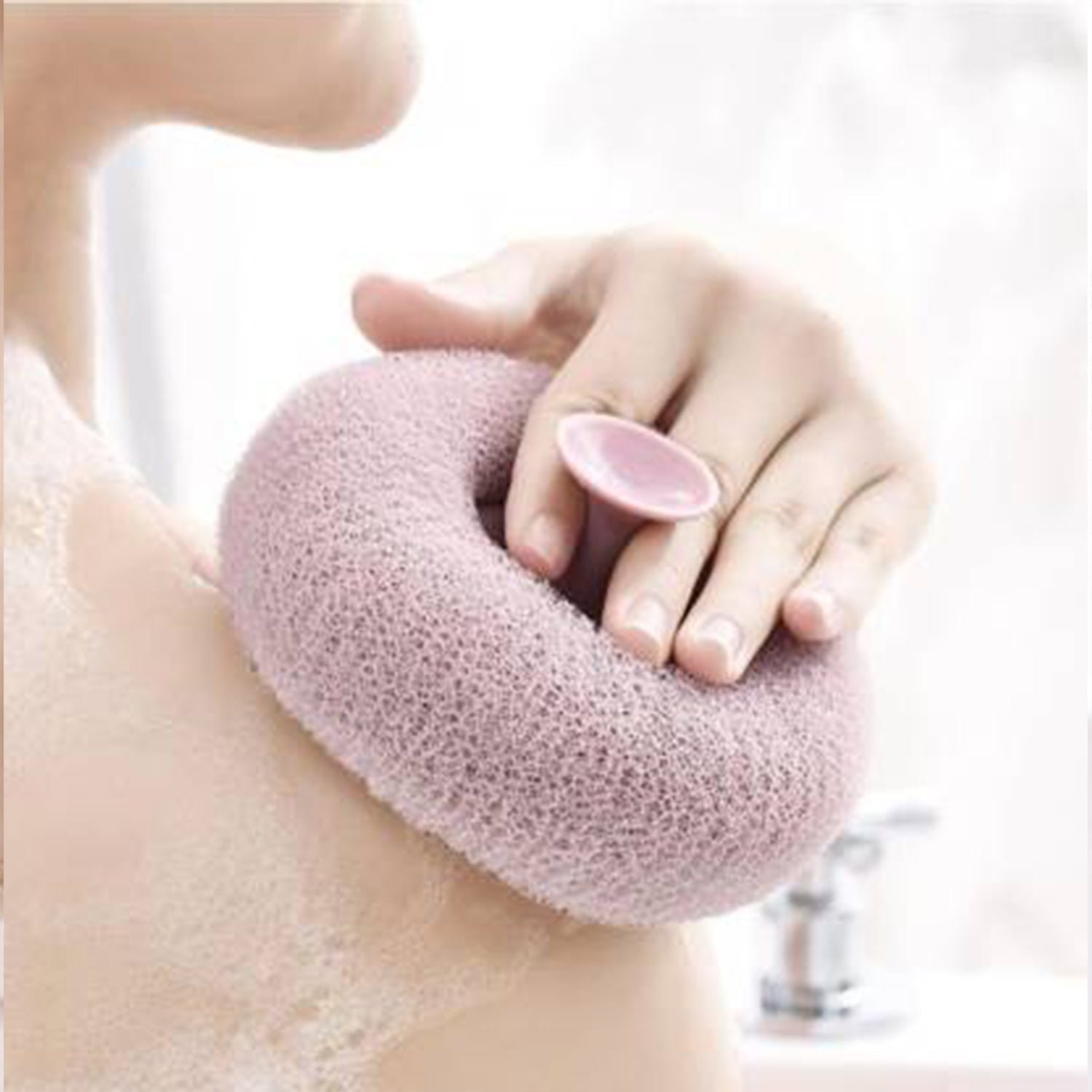 03_ee47afa3-0d92-4743-aa09-26ffce61ef23_1500x1500.jpg Super Soft Bath Sponge Flower Suction Cup Bath Sponges for Shower Women Men Foam Loofah Sponge Exfoliating Bath Sponge (1 pc) - Image 1