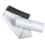 Tamper Proof Courier Bags (6.5 x 8 Inches) | 100 Pcs | Heavy Duty Plain Polythene Mailers with POD Jacket | E-commerce Shipping
