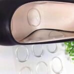 Silicone Shoe Insoles Pads, Mat Silicone Heel Pads (1 Pair) - Image 2