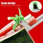 Stainless Steel Watermelon Cutter Windmill Slicer & Peeler ? Easy-to-Use Kitchen Tool for Effortless Fruit Slicing and Preparation at Home - Image 5