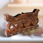 Plastic Rath Design Plastic 6 Hook Key Holder (1 Pc) - Image 4