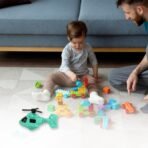 Small DIY Helicopter Toy, Small Child Toy, Rotating Tail Wing DIY Helicopter - Image 4