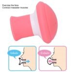 Silicone Facial Jaw Exerciser Breathing Type Face Slimmer, Breathing Type Face Slimmer Face Lift Inhaling Exhaling Tool, Look Younger and Healthier -Helps Reduce Stress and Cravings - Image 3