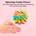 Spin Flower Candy Rotating Spinning Toy (1 Pc) - Image 3