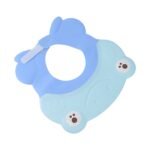 Baby Silicone Shower Cap Adjustable Bath Visor for Infants Toddlers (1 Pc Small) Eye Ear Protection Hat for Tear-Free Shampoo Time