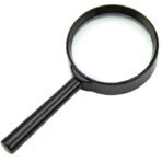 50mm Real Glass Magnifying Lens | High-Quality Magnifier for Reading, Close-Up Work & Detailed Inspections