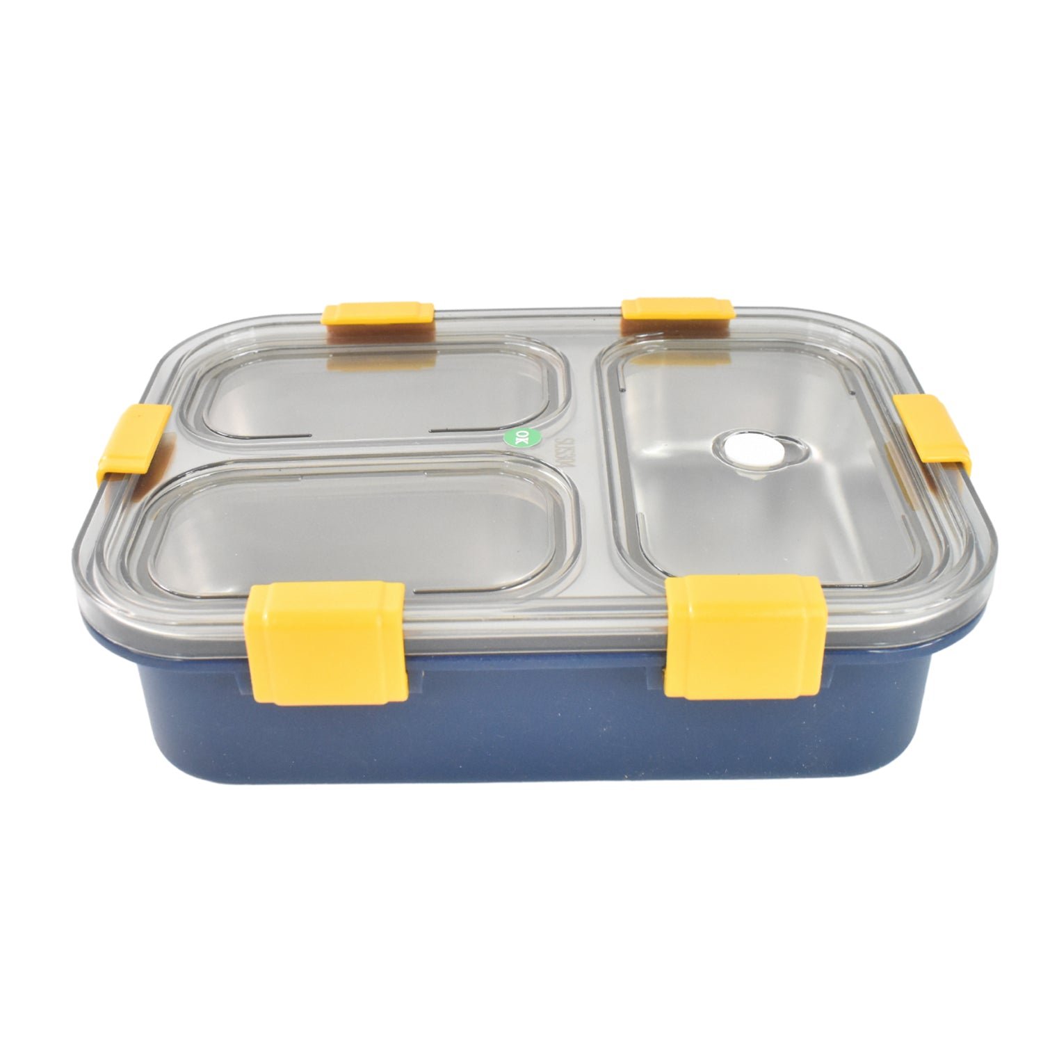 05_5c074568-e7a7-48e6-9836-a642b297dcd8.jpg 3 Compartment Transparent Stainless Steel Lunch Box for Kids - Image 1