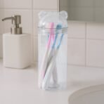 Multipurpose Travel-Friendly Toothbrush Holder with Soft Bristle Toothbrushes Compact Case for Convenient Storage Travel - Image 4