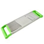 Stainless Steel 2-in-1 Vegetable Slicer ? Dual s for Slicing & Julienne Cutting, Durable and Easy to Use