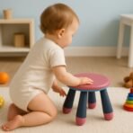 Foldable Baby Stool used in all kinds of places, specially made for kids and children??s etc. - Image 3