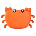 Crab-Shaped Silicone Ice Cream Popsicle Mold Fun, Child-Friendly Ice Box for Homemade Treats for Making Popsicles, Ice Cream, and Frozen Delights (1 PC)