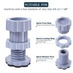 Washing machine support, anti vibration washing machine support adjustable washer anti vibrasion stands, washer dryer pedestals - Image 3