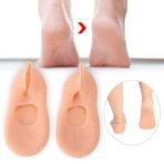 ANTI CRACK SILICONE GEL FOOT PROTECTOR MOISTURISING SOCKS - Image 2