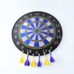 Magnetic Dart Board Game Set with 6 Soft-Tip Darts - Image 5