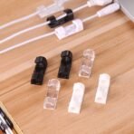 Plastic Clips Stronger Tape Cable Manager Wire Manager Wire Clamp Wire Clips for Cable| Cable Organizer Cord Holder Cord Clips for Car, Office and Home - Image 2