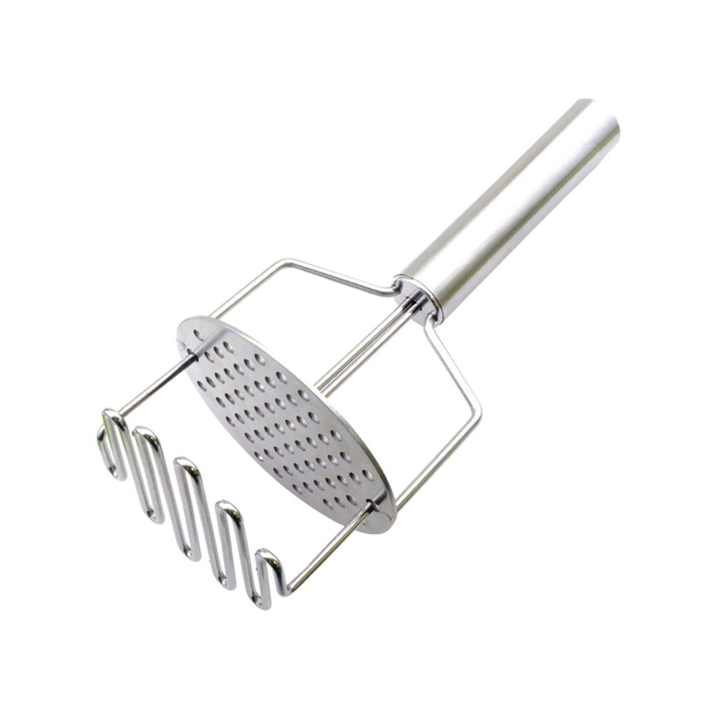 0750_ss_potato_masher-1.jpg Stainless Steel Hand Masher with Soft Grip Effortless Mashing for Potatoes, Vegetables, and More Durable, Easy-to-Use Design, Pack of 1 - Image 1