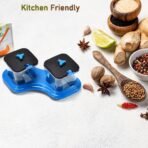 Multi-Use 2pc Dining Stand Versatile Set of Two Dining Stands for Convenient Tabletop Organization and Space-Saving Storage - Image 4