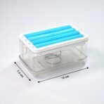 2-IN-1 PORTABLE SOAP DISH & SOAP DISPENSER WITH ROLLER AND DRAIN HOLES, MULTIFUNCTIONAL SOAP HOLDER FOAMING SOAP BAR BOX FOR HOME, KITCHEN, BATHROOM - Image 5