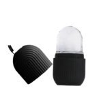Face Ice Roller Massager for Swelling Puffiness Reduction (Black)