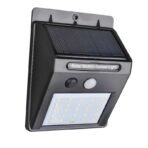 Bright Waterproof Solar Wireless Security Motion Sensor LED Night Light for Home Outdoor/Garden Wall 20 LED Lights