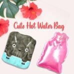 Small Hot Water Bag with Print Cover: Fun and Effective Pain Relief for Muscle Aches and Cramps - Image 2