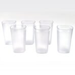 350 ml Decent Glasses ? Set of 6 | Durable, Stylish Tumblers for Water, Juice, Beverages - Image 3
