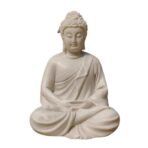 Meditating Buddha Statue - Serene Resin Idol in Dhyana Mudra for Home Decor, Yoga Studio, & Spiritual Gifts