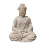 Meditating Buddha Statue - Serene Resin Idol in Dhyana Mudra for Home Decor, Yoga Studio, & Spiritual Gifts
