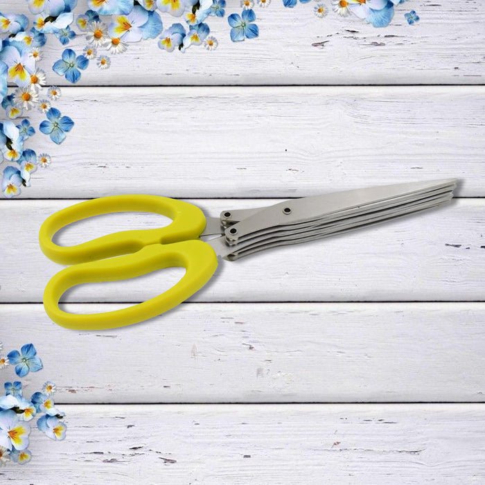 4_97d9dcee-0cd8-4ee3-8afe-fe24acb3774a_700x700.jpg Multifunction Vegetable Stainless Steel Herbs Scissor with s (1 Pc) - Image 1
