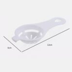 EGG YOLK SEPARATOR, EGG WHITE YOLK FILTER SEPARATOR, EGG STRAINER SPOON FILTER EGG DIVIDER - Image 2