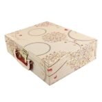 Velvet Bangle Box for Women ? Jewelry Storage Organizer with Compartments | Bridal Bangle Case for Wedding & Travel | Traditional Indian Bangle Holder Box(3  rod ) - Image 4