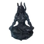 Lord Shiva Car Dashboard Idol - Meditating Shiv Ji Murti - Compact Resin Adiyogi Statue for Divine Protection, Peace & Spiritual Travel Gift