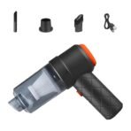 Vacuum Cleaner Dust Collection 2 in 1 Car High-Power Handheld Wireless Home Car Dual-use Portable USB Rechargeable Mini Car Vacuum for Vehicle, Home and Offic - Image 5
