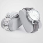 Presents Luxury 6-Slot Watch Box for Men & Women ? Lockable Leather Watch Organizer with Glass Lid, Soft Velvet Cushions, Premium Display & Storage Case for Watches (Black) - Image 5